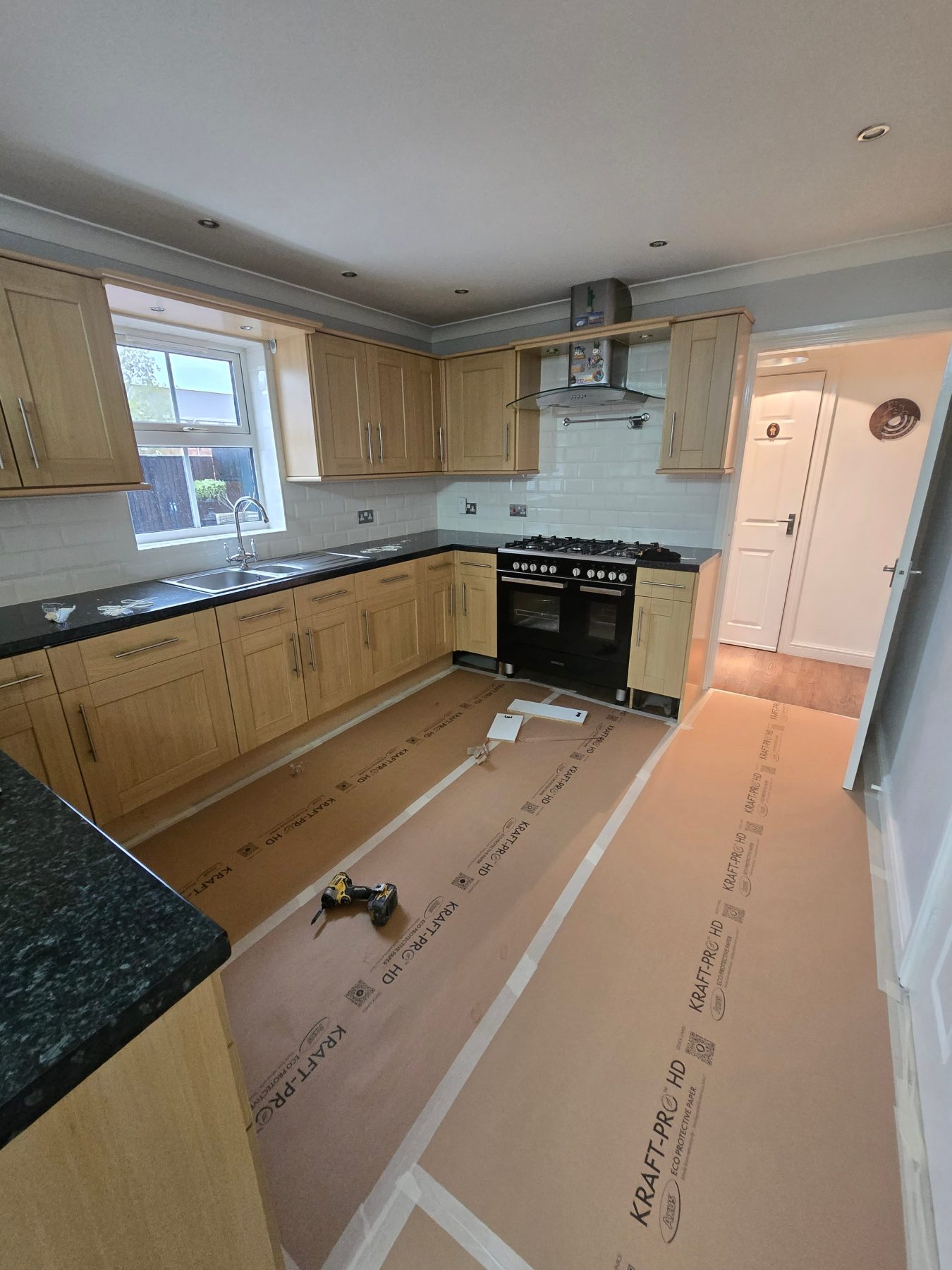 Beech Kitchen to Modern