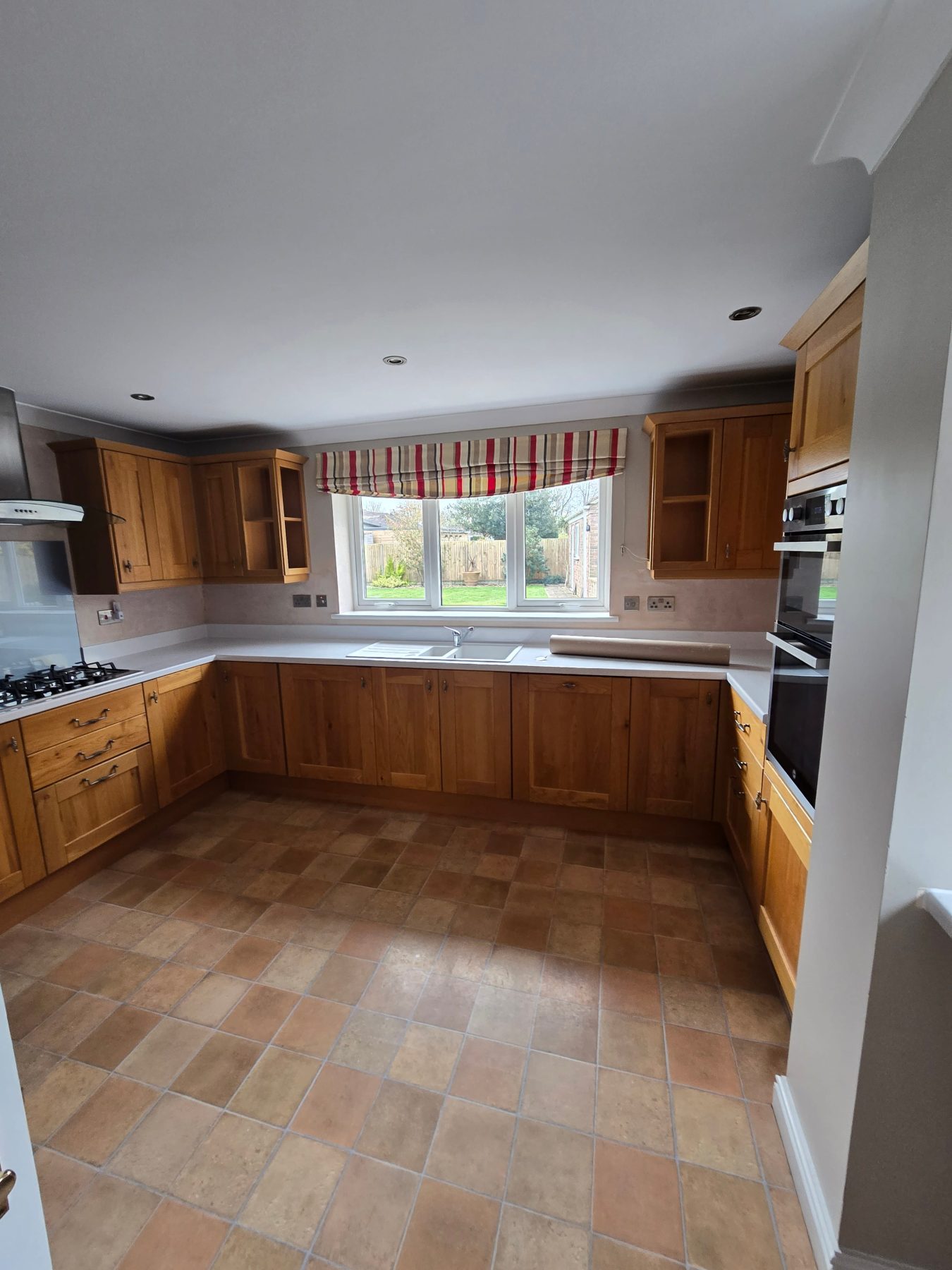 Pine to Olive Green Kitchen